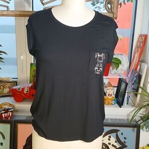 5/$25 Umano Black Tank Top SIze L